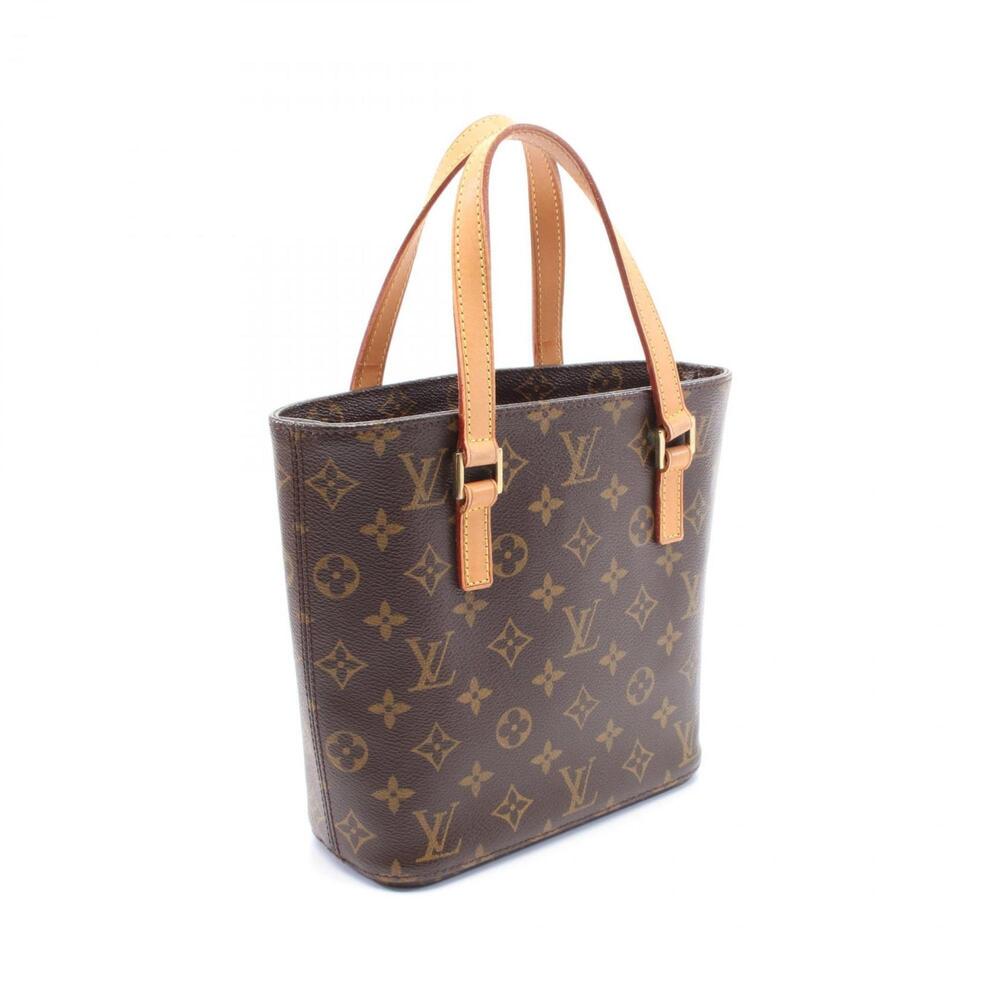 LOUIS VUITTON Authentic Brown Monogram Leather Bag - Picture 3 of 8